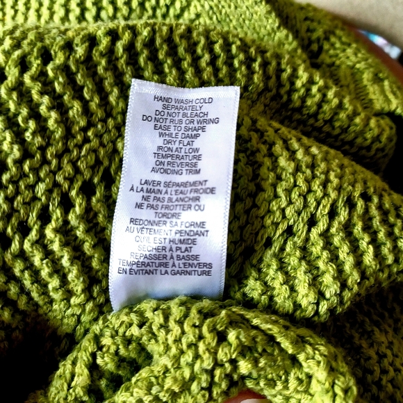 Green Knitted Cleo Sweater Vest - Picture 4 of 8